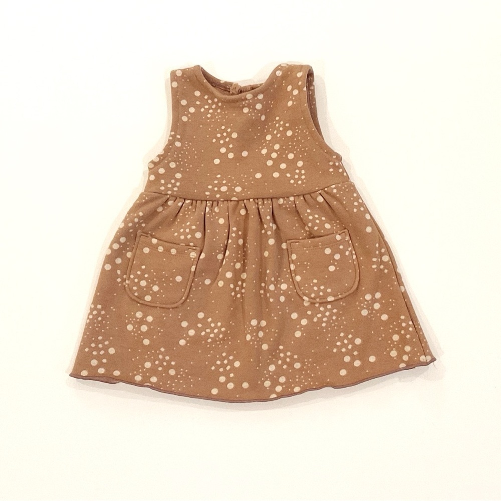 Zara 9-12M Fleece Lined Dress